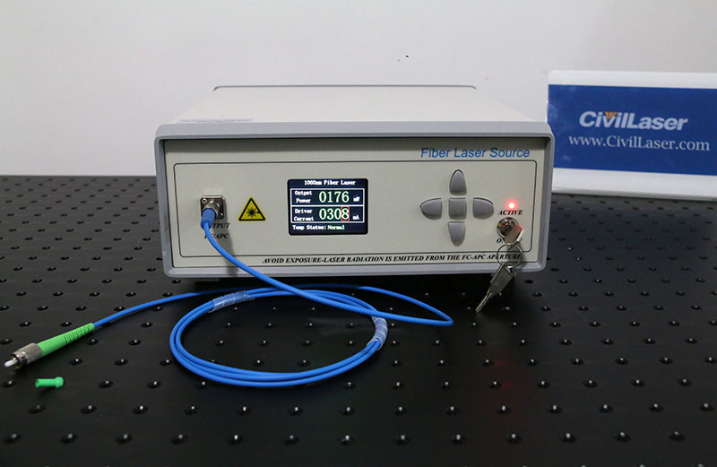 SM fiber coupled laser